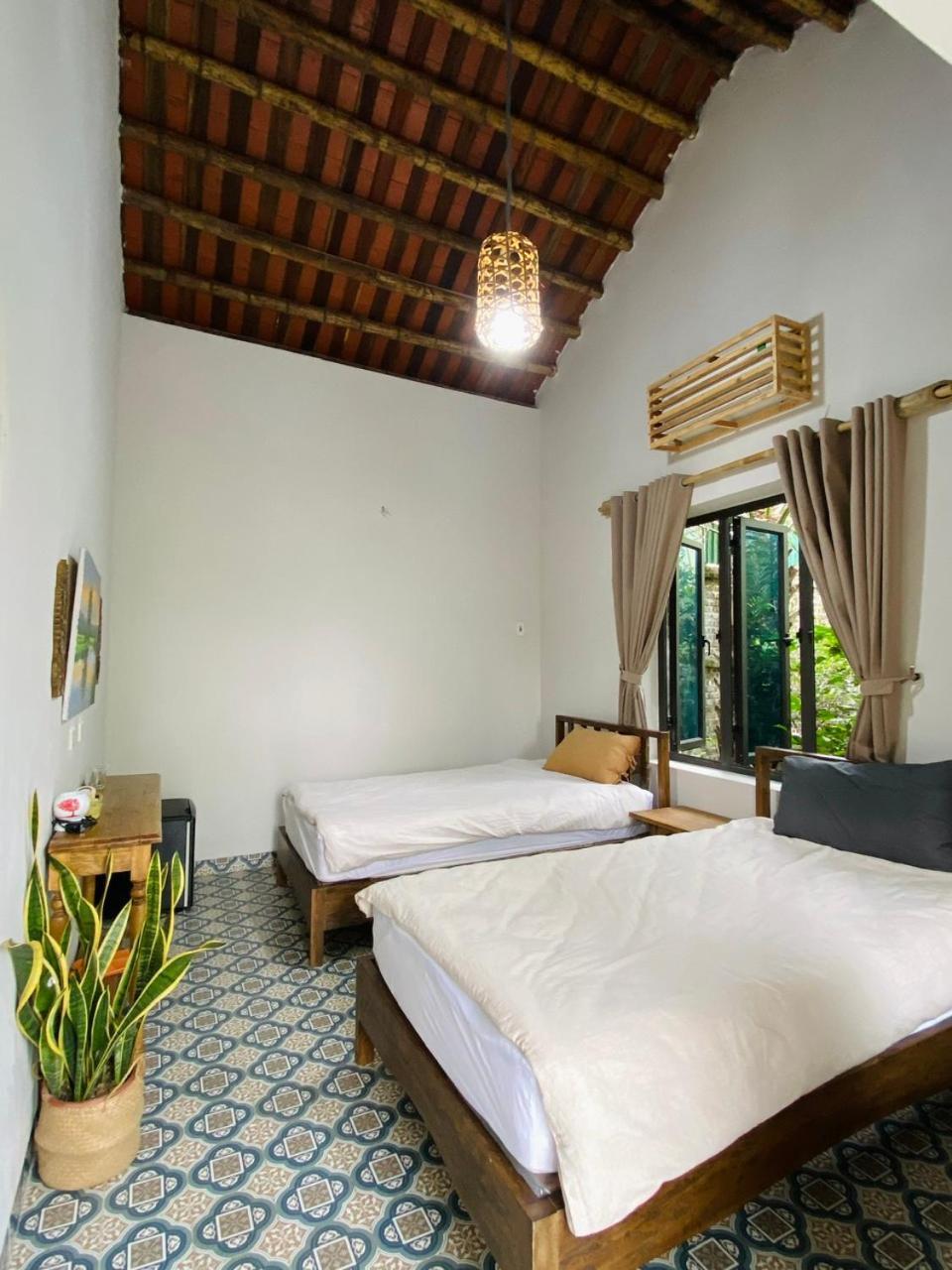 Nha Lua Homestay نينه بينه المظهر الخارجي الصورة
