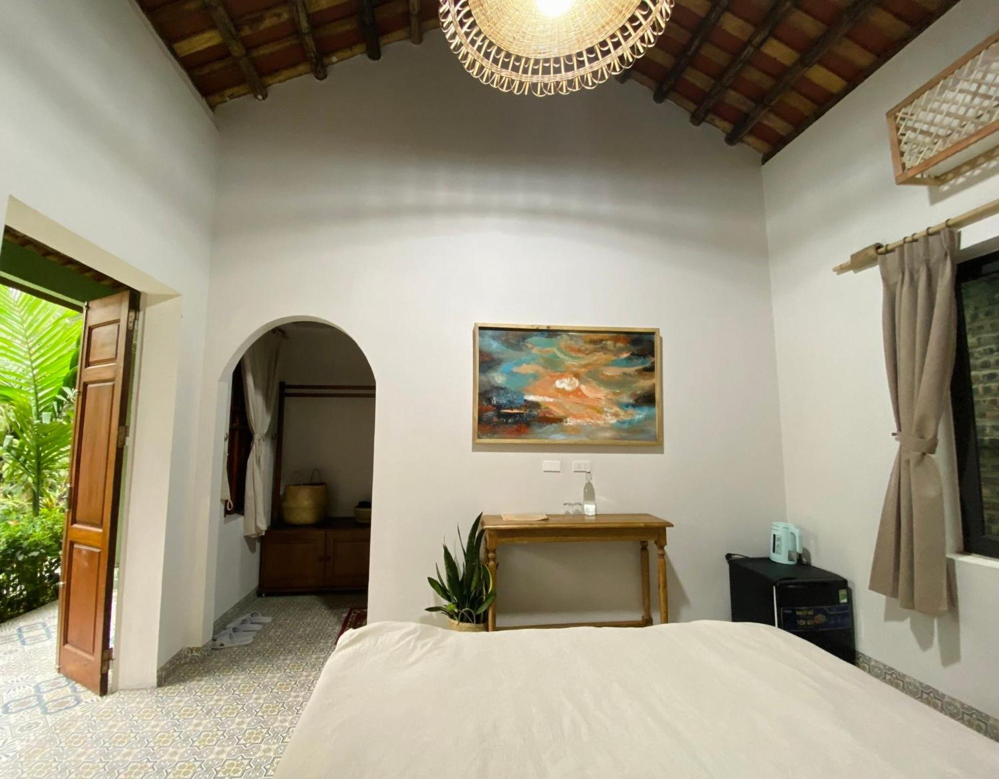 Nha Lua Homestay نينه بينه الغرفة الصورة